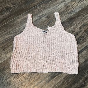 Soft Pink Moon & Madison Knit Top